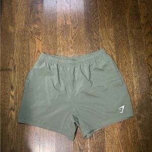 Gymshark Sage Green Workout Shorts